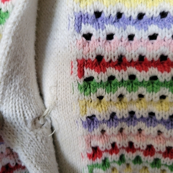 Zara Multicolor Knit Cardigan Size M - Picture 7 of 11